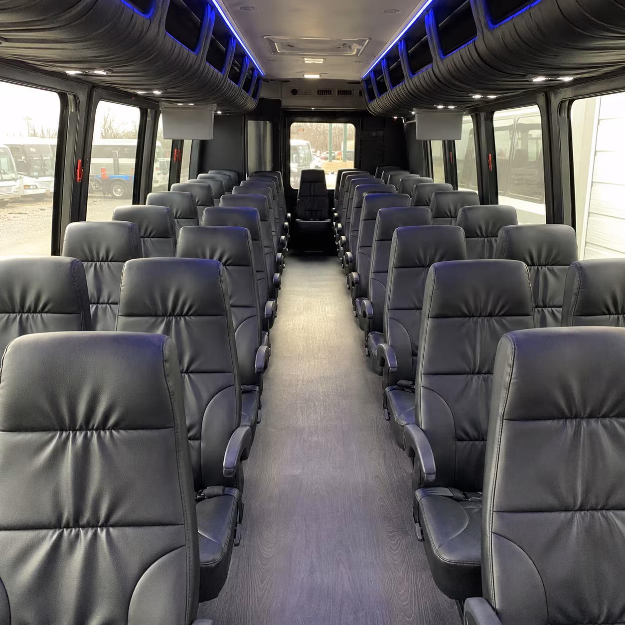 hampton prom transportation onboard seating