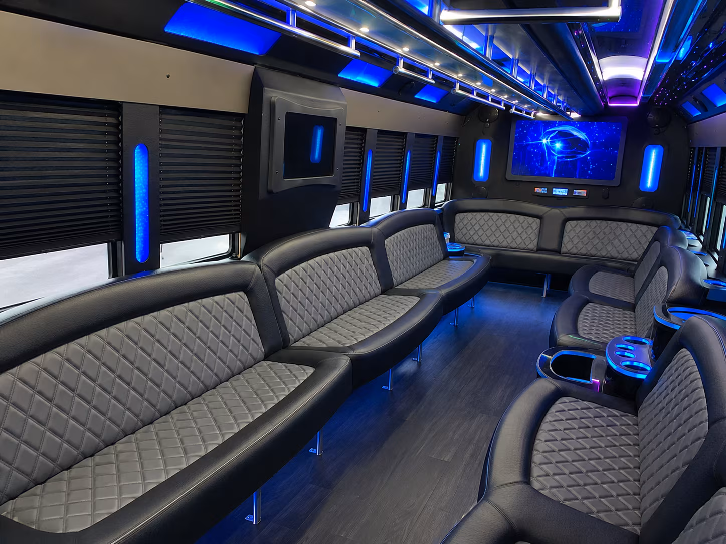 hampton quinceanera sweet 16 party bus rental